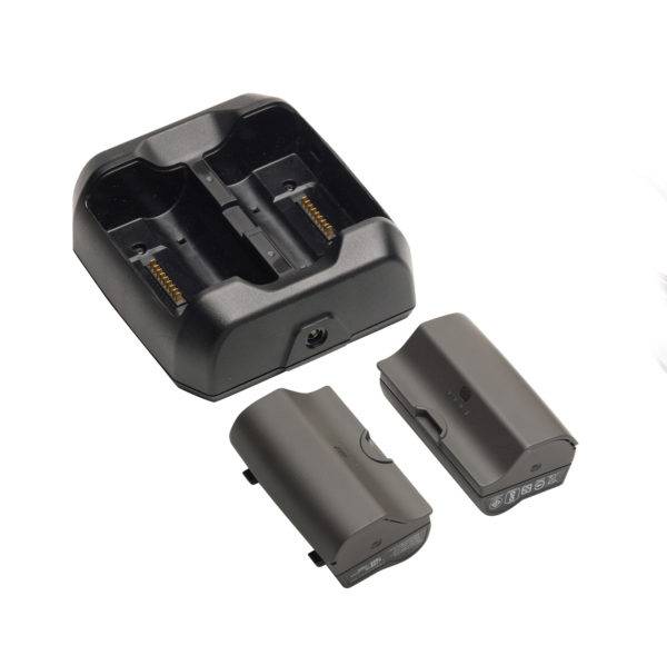 Ekstern batterilader og 2 batterier for T7/TSC7