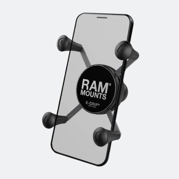 X-grip stangholder for 1,75"-4,5" mobil